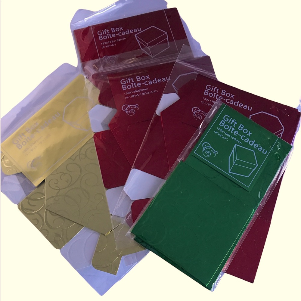 New Packaged Gift Box Lot